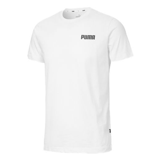 PUMA Round Neck Short Sleeve White 845300-02