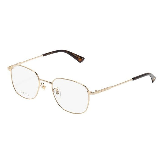Men's Gucci Series Business Version Metallic Optical Glasses Frame Gold Color GG0861OA-005