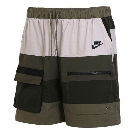 Nike AS Men's Sportswear Nike Sportswear HYPE HIKE Short WVN Medium Olive CU4225-222