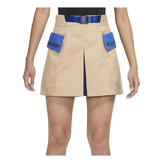 (WMNS) Air Jordan Next Utility Capsule Sports Short Skirt Khaki DD7092-200