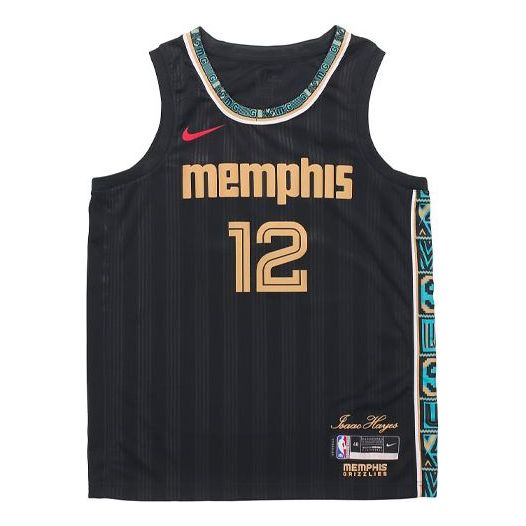 NBA_ Basketball Jerseys Memphis''Grizzlies''Ja 12 Morant 2022 City