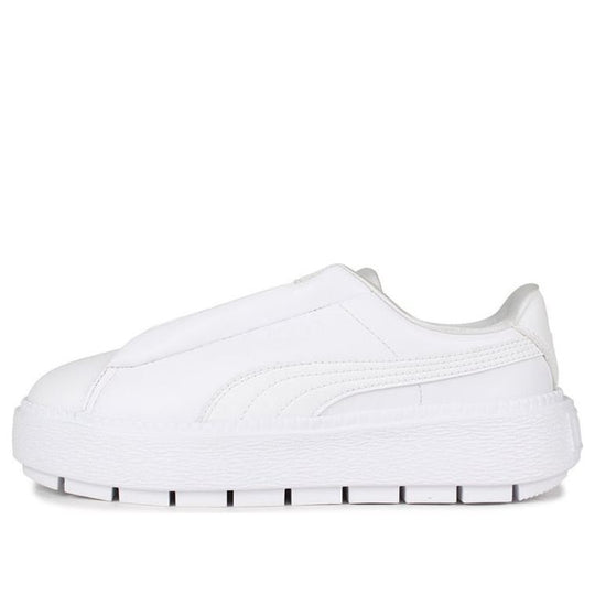 PUMA Basket Platform Tracing Light Sneakers White 382871-02