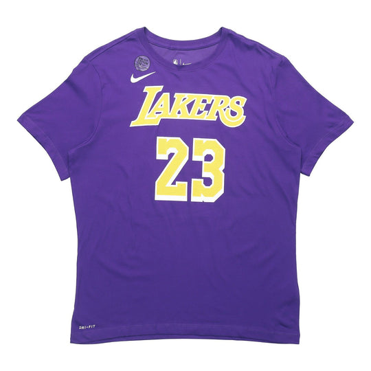 Nike Lebron James Jersey Lakers NBA Purple AR4887-557 - KICKS CREW