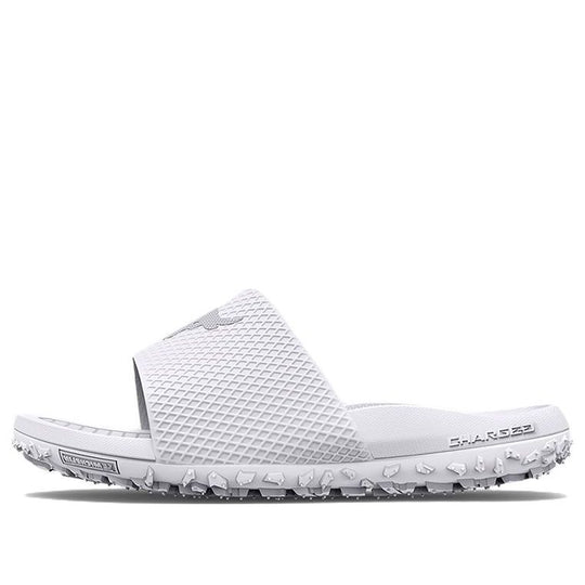 Under Armour Project Rock Slide 'White Halo Grey' 3025237-101