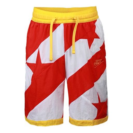 Nike USA Red&White Stars Flag Sports Shorts Men 'Red White Gold' CK6312-657
