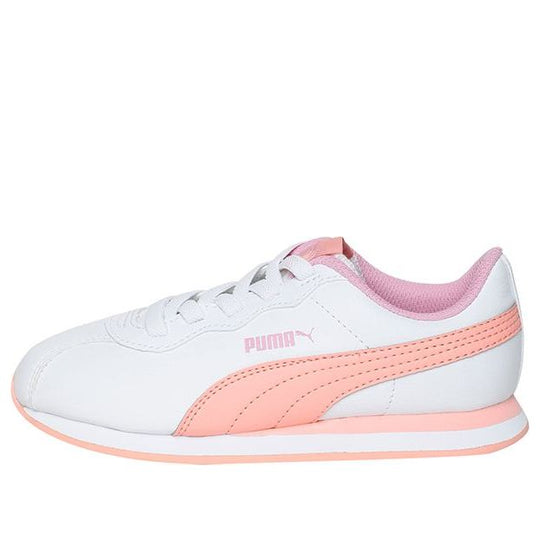 (PS) PUMA Turin Ii Low Top Running Shoes White/Pink 366775-09