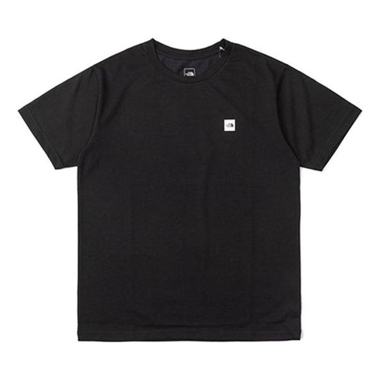 THE NORTH FACE Small Logo Short Sleeve Couple Style Black NT32052-K