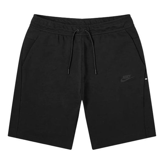 Nike Sportswear Tech Fleece Drawstring Sports Shorts Black 928513-011 ...