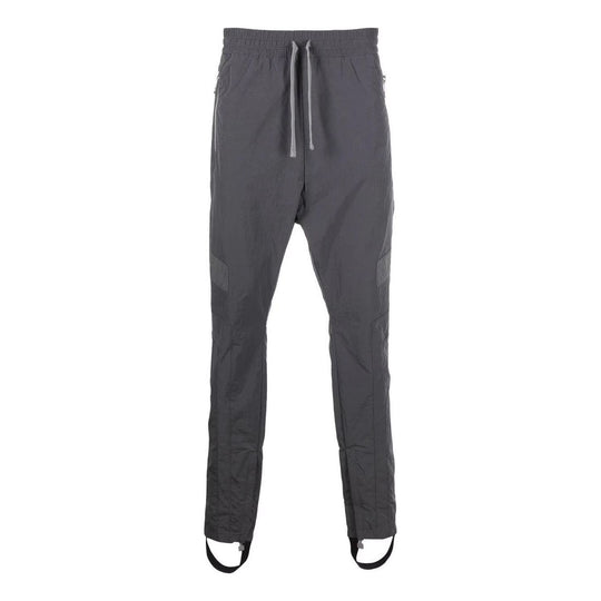 Men's adidas originals Solid Color Logo Slim Fit Sports Pants/Trousers/Joggers Gray HD2232