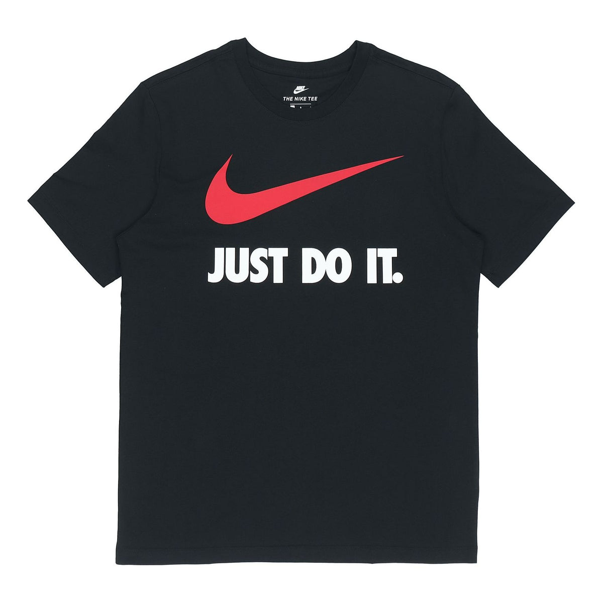 Nike Sportswear Swoosh Men's Short-Sleeved Black BQ0593-010 - KICKS CREW
