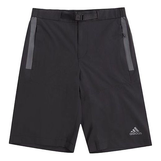 adidas Outdoor Athleisure Casual Sports Shorts Black GN7330 - KICKS CREW