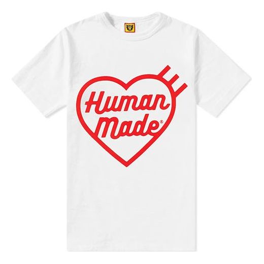 HUMAN MADE Alphabet Printing Short Sleeve White HM19TE007-WHT