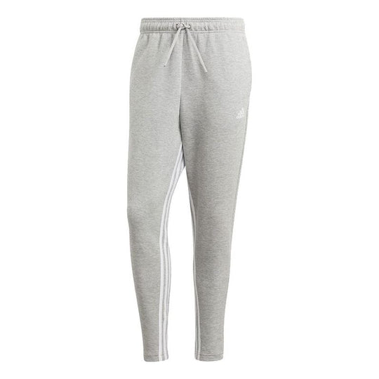 adidas Casual Running Tapered Trousers Men Light Grey EB5285 - KICKS CREW