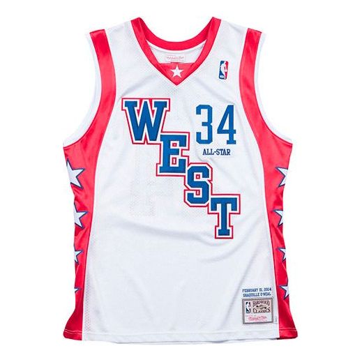 Mitchell & Ness NBA Shaquille ONeal 2004 All Star West Authentic Jersey BA64J7-ASW-W-BZT