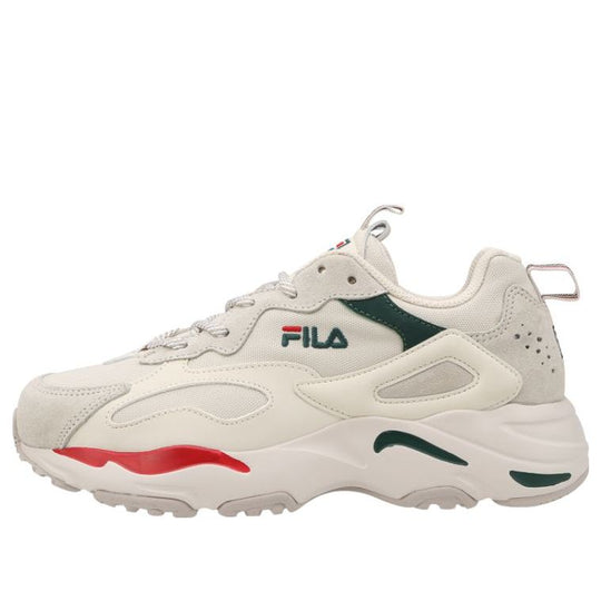 (WMNS) FILA Tracer Series Retro Shoe Gray Green Red Version 1RM01153_926