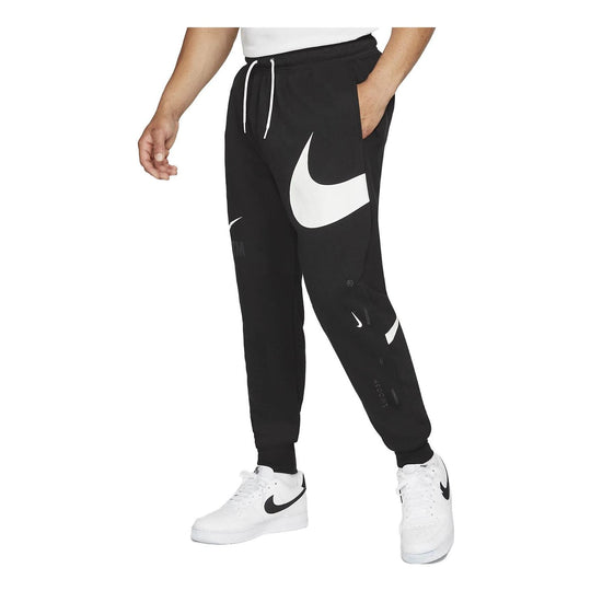 Nike Sportswear Swoosh Sweatpants 'Black' DD6001-010