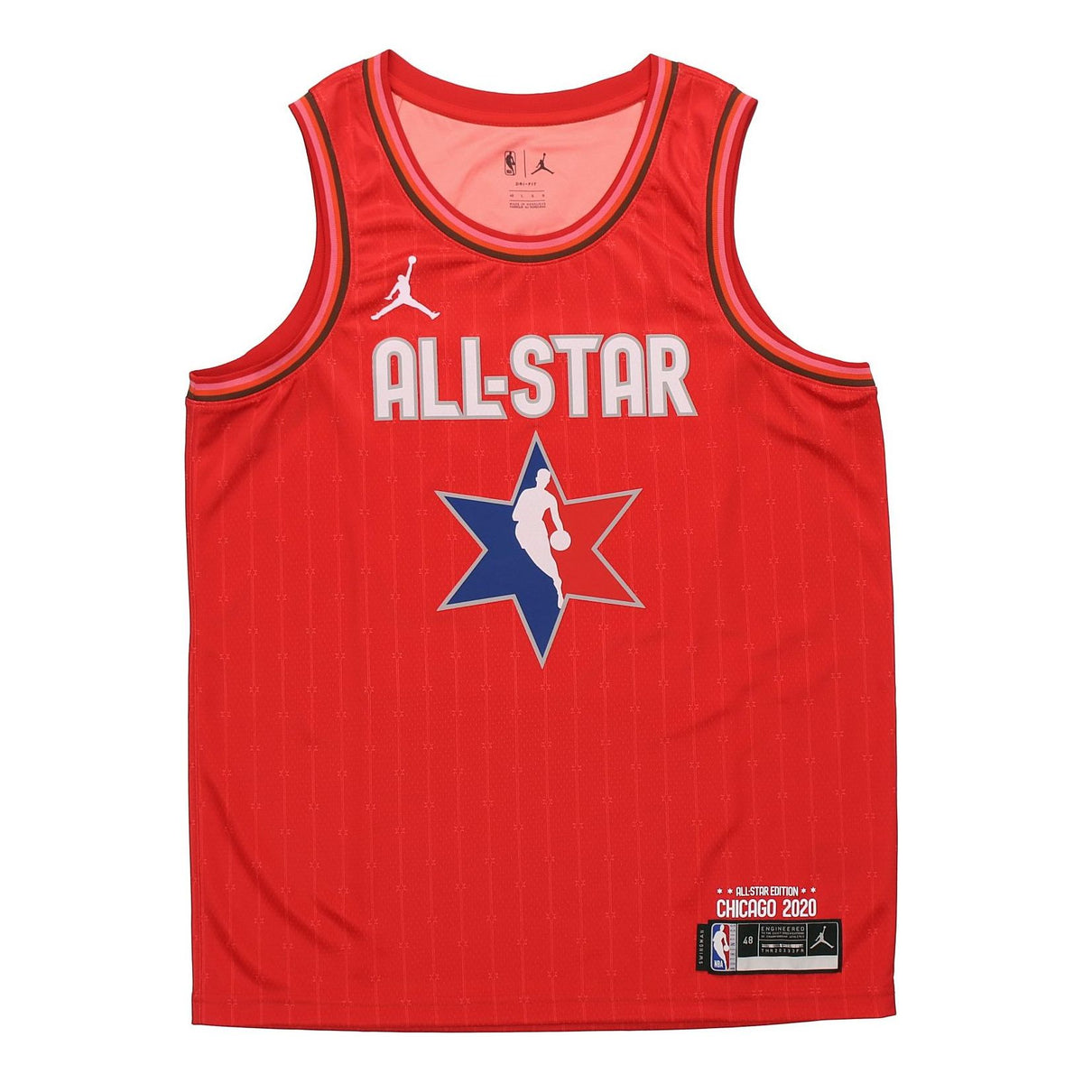 Nike Jordan NBA All-Star Edition Swingman Jersey - Giannis Antetokounmpo NBA2020 Red (Men's/All Star) CJ1063-662 US XL
