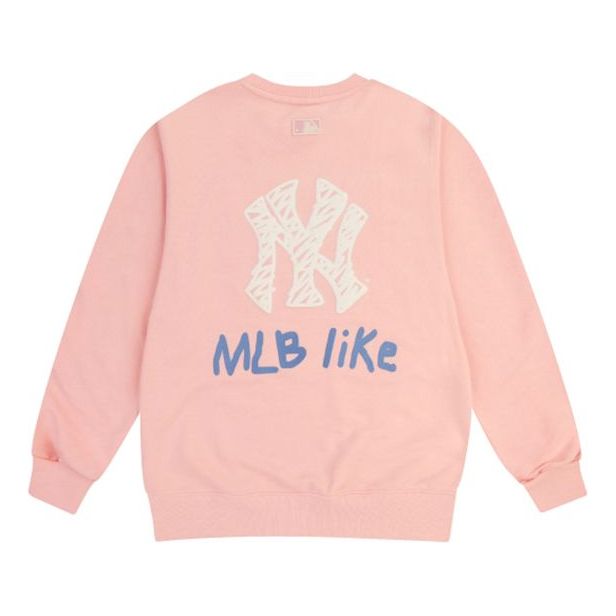MLB Like New York Yankees Logo Unisex Pink 31MT05941-50P - KICKS CREW