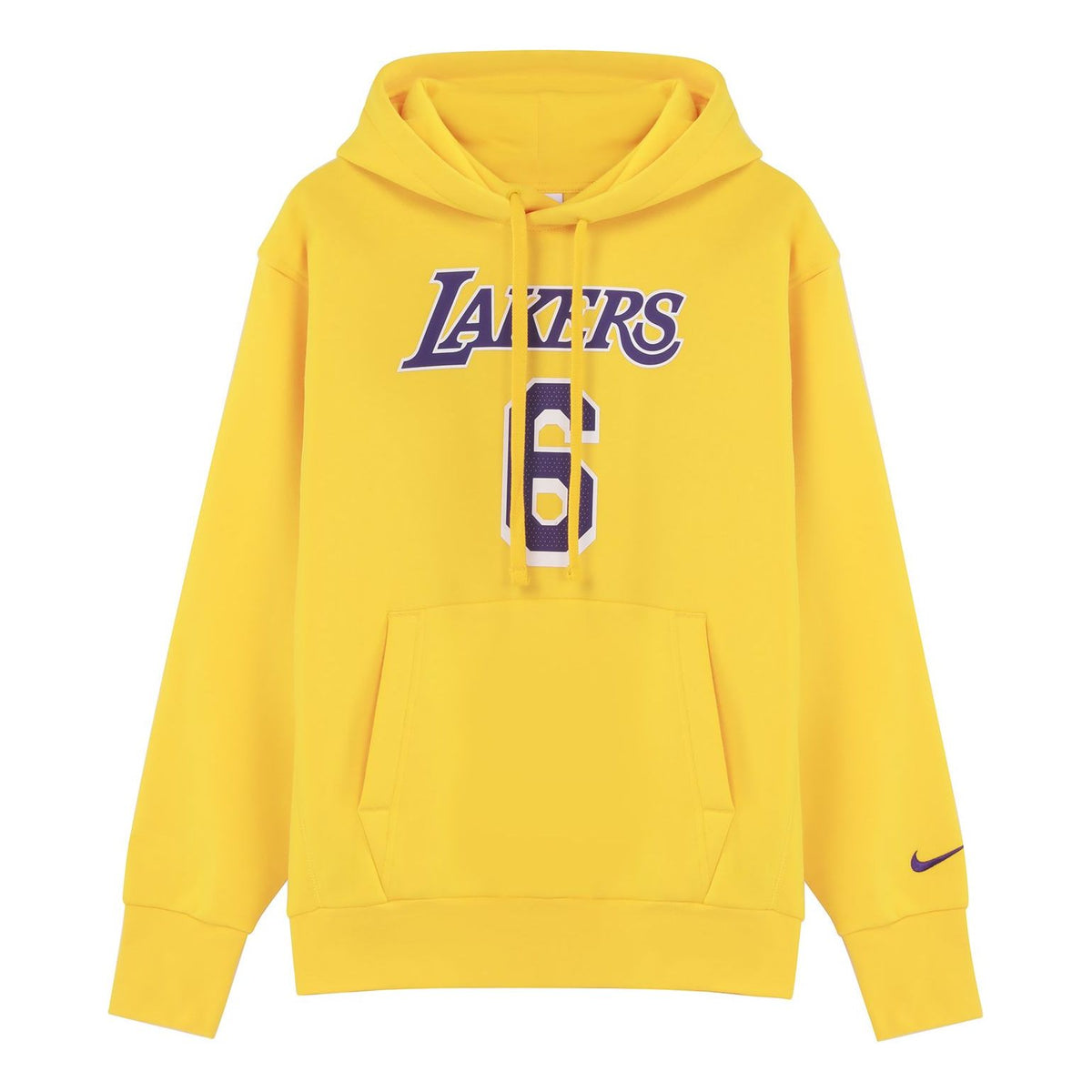 Men's Nike Los Angeles Lakers Lebron James No. 6 Solid Color Alphabet ...