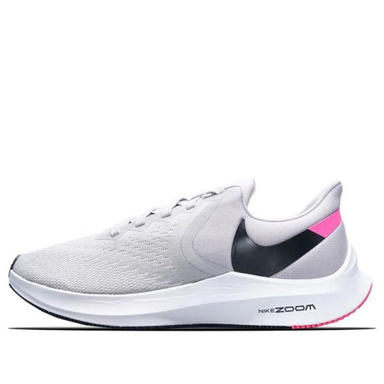 (WMNS) Nike Air Zoom Winflo 6 Grey/Pink AQ7497-011