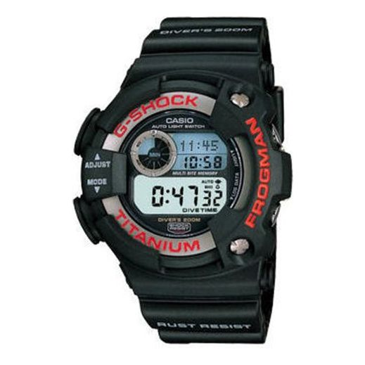 Men's CASIO G Shock FROGMAN Series Watch Mens Black Digital DW-9900-1CJF Watches - KICKSCREW