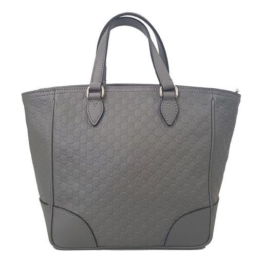(WMNS) GUCCI Leather One-Shoulder Crossbody Handbag Grey 449241-BMJ1G-1226