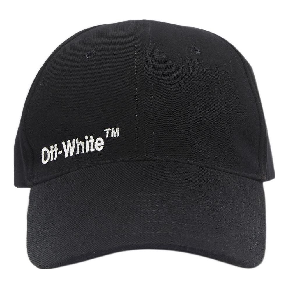OFF-WHITE Side Printing Logo Black Cap CAP-18534533 - KICKS CREW