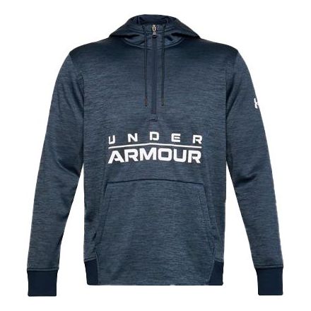 Under Armour Alphabet Logo Printing hooded Sports Navy Blue 1357453-408