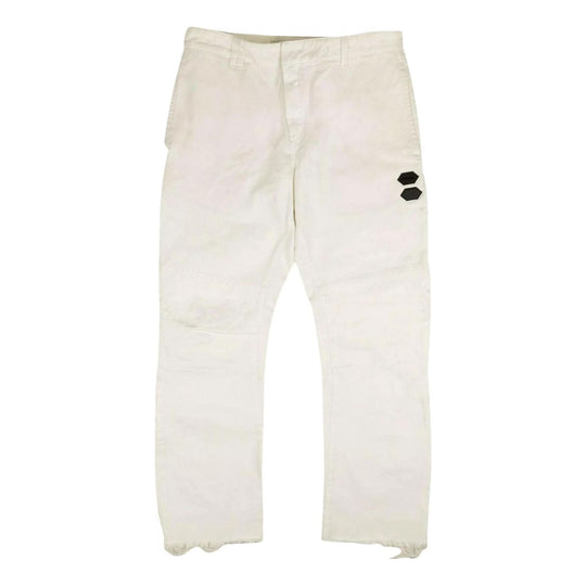 Off-White Chino Casual Pants 'White' OMCG015F19D070030100   -  KICKS CREW