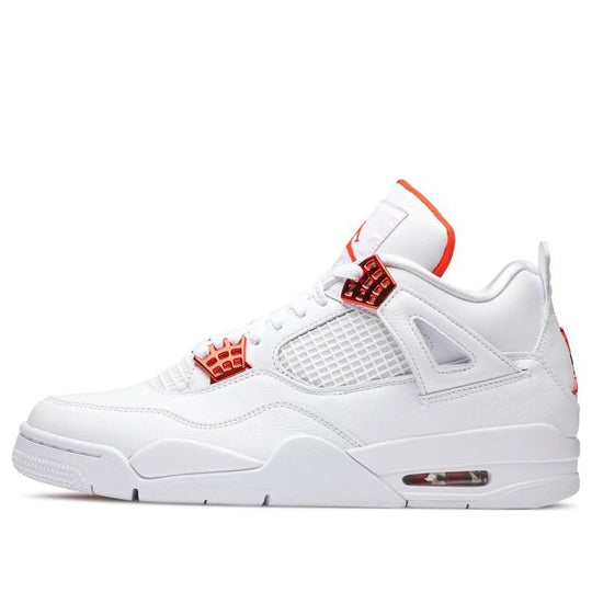 (GS) Air Jordan 4 Retro 'Orange Metallic' 408452-118 Big Kids Basketball Shoes  -  KICKS CREW