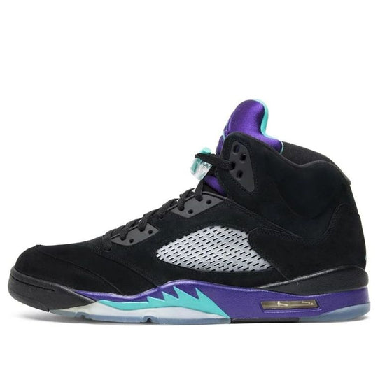 Air Jordan 5 Retro 'Black Grape' 136027-007 Retro Basketball Shoes  -  KICKS CREW