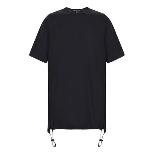 Y-3 Casual Round Neck Short Sleeve Unisex Black DY7179