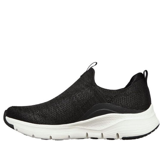 Skechers WMNS Arch Fit Low-Top Running Shoes Black/White 149415-BKW Marathon Running Shoes/Sneakers - KICKSCREW