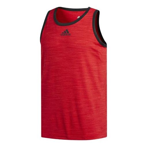 Men's adidas Basketball Sports Red Vest AZ0802