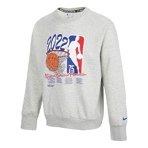 Nike Team 31 NBA 75th Anniversary Fleece Sweatshirt - Heathered Gray