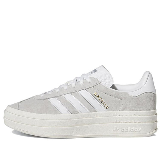 (WMNS) adidas Gazelle Bold 'Grey White' HQ6893