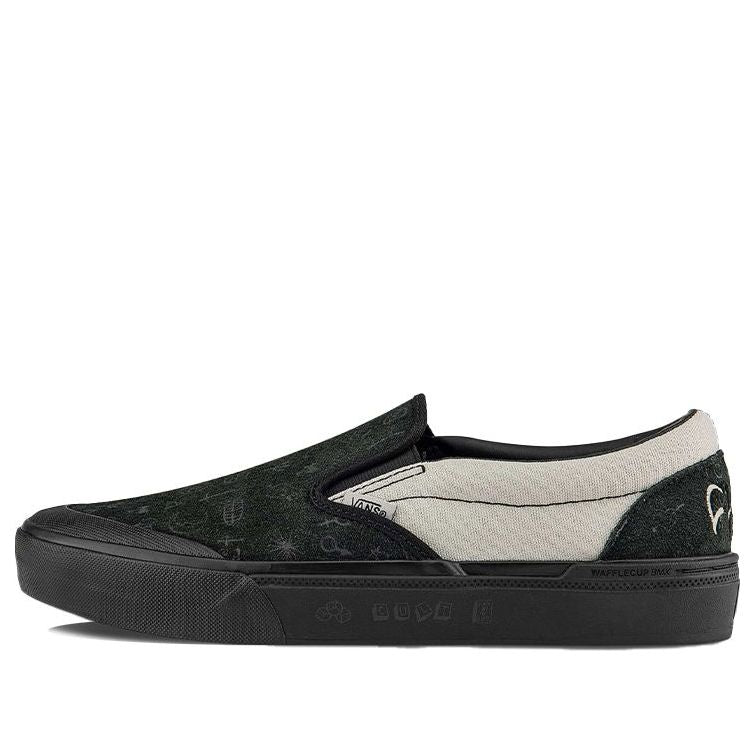 Vans BMX Slip-on Cult Black&Grey Sneaker Shoes Sz 8 Mens New NWOB