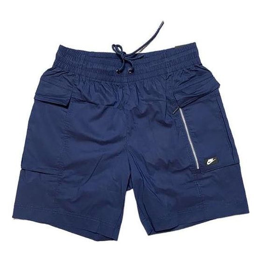 Nike Sportswear Casual Cargo Big Pocket Sports Shorts Blue AR2374-451
