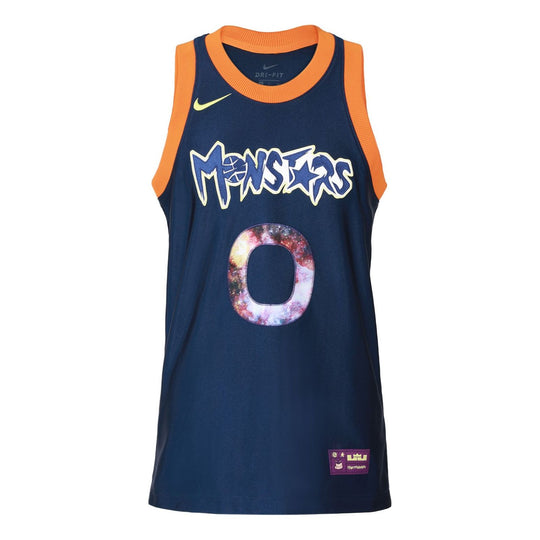 Nike SS20 LeBron x Monstars Crossover Dna Jersey Large Basketball Vest Blue CW4283-455