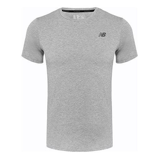 New Balance Men's New Balance Knit Tops Round Neck Breathable Sweat-Wi ...
