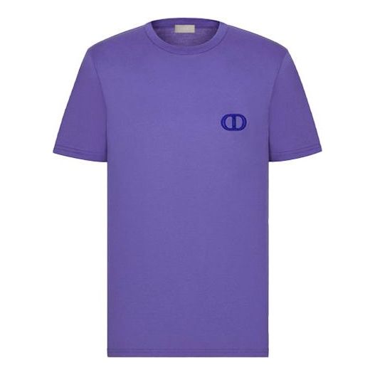 Louis Vuitton - Authenticated T-Shirt - Cotton Blue Plain for Men, Very Good Condition
