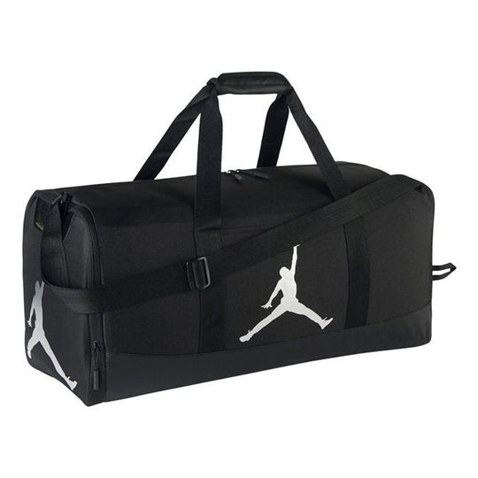 Air Jordan Classic logo Printing Splicing Element Outdoor travel Gym Large Capacity handbag Gym Unisex Black HA4465-023