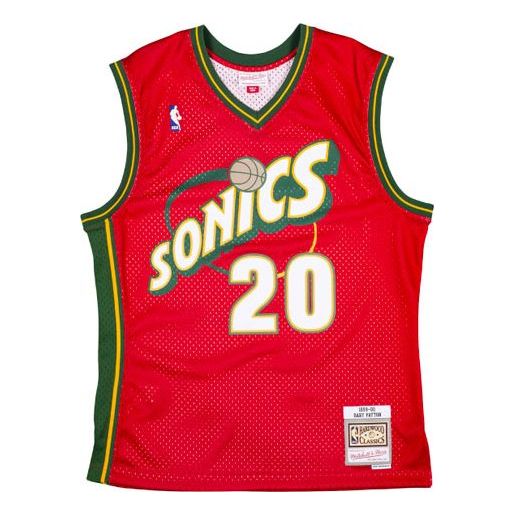 Mitchell & Ness NBA Swingman Gary Payton Seattle Supersonics 1999-00 Jersey SMJYGS20057-SSURED199GPA