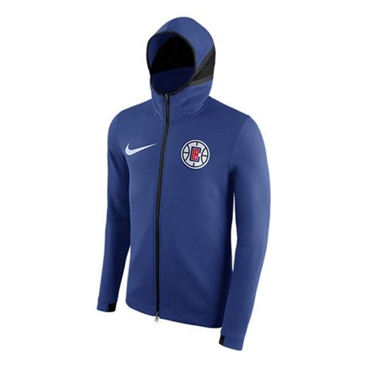 Nike Therma Flex Showtime NBA Los Angeles Clippers Player Edition Jacket Blue (Men's) 899847-495 US M