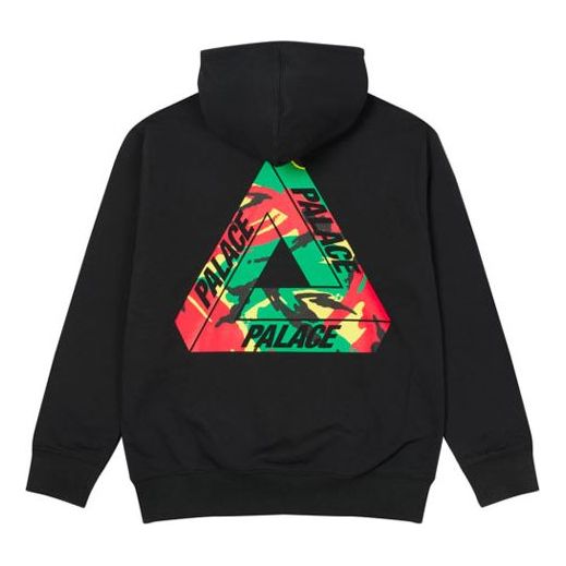 PALACE Casual hooded Long Sleeves Unisex Black PAL-FW20-427