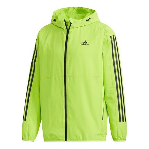 adidas Casual Sports Jacket Fluorescent Green GF3963