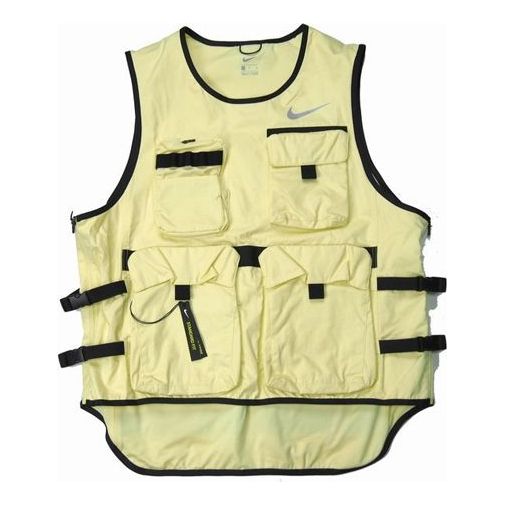 Nike Run Ready Functional Multiple Pockets vest Fluorescence Yellow CJ1461-335