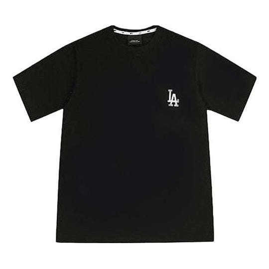 MLB Los Angeles Dodgers Logo Micro Mark Short Sleeve Unisex Black 31TS10031-07L