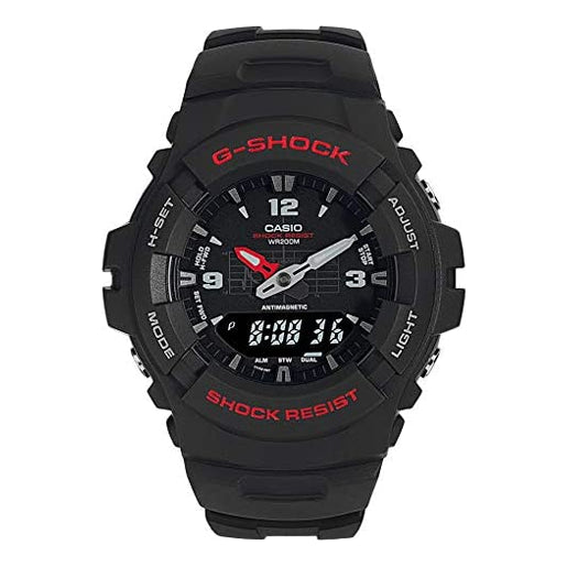 CASIO G-Shock Analog-Digital 'Black' G100-1BV