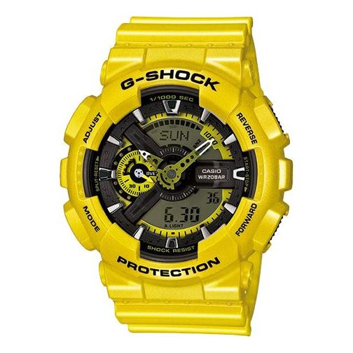 CASIO G-Shock Analog-Digital 'Yellow' GA-110NM-9A